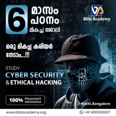 Become a skilled cyber security professional in Kerala with the comprehensive C|PENT course at Blitz Academy. Gain hands-on experience and training. Contact  now!