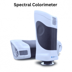 Labnics spectral colorimeter uses advanced spectral measurement technology for high precision and improved accuracy. It features diffusion illumination with an 8 degree viewing angle, a 40 millimeter integrated sphere, versatile measurement calibers, and a durable design with a rechargeable battery.