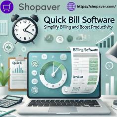 Managing invoices and payments is a critical part of any business and Quick Billing Software can streamline these tasks seamlessly. In today's fast-paced world, small businesses need efficient tools to save time, reduce errors, and improve cash flow. This blog explores what billing software is, how it works, its cost, and security. 