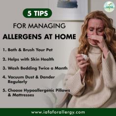 5 Tips to Manage Allergies at Home