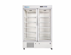 Advalab Pharmaceutical Refrigerator offers a 656 L capacity with a temperature range of 2 °C to 8 °C. Its high-grade stainless steel interior ensures safety and durability. Equipped with R290a CFC-free refrigerant, it provides efficient cooling with minimal maintenance, and the single compressor ensures energy efficiency.