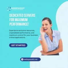 Unlock unparalleled power with WebSpaceKit’s dedicated servers. Tailored for high-traffic sites and demanding applications, our servers offer maximum performance, security, and reliability. Take your website to the next level today!