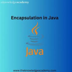 Delve into the core principles of encapsulation in Java with this comprehensive guide. Learn how to effectively safeguard your data, structure classes, and enhance code maintainability through practical examples and expert insights. For more details visit: https://www.theknowledgeacademy.com/blog/encapsulation-in-java/