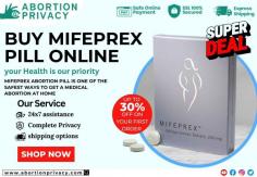 To stop pregnancies in a private and safe manner, buy Mifeprex online. Buying Mifeprex gives you access to a reliable medicine for medical abortion. You may choose Mifeprex today and give your privacy and security first priority.