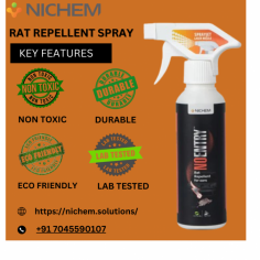 Rats in your car can cause serious damage to its interior and engine components. Whether you're dealing with a rat infestation or simply looking for proactive measures, Rat Repellent Spray for Car is an essential tool to keep these pests at bay. At Nichem Solutions, we understand the importance of protecting your vehicle from unwanted rodents. Our range of Anti Rat Spray for Car and No Entry Rat Spray for Cars is specifically formulated to safeguard your car from rats and prevent them from causing costly damages.

https://www.herbaltricks.com/Articles-of-2024/top-rat-spray-solutions-your-car-protect-your-vehicle-anti-rat-spray-car-and-rat