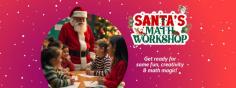 Join the Santa Math Workshop by UCMAS! Fun, festive math activities to boost kids' skills and make learning joyful this holiday season. Register today!