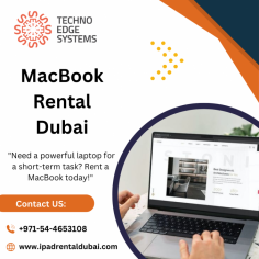 Techno Edge System L.L.C provides iMac Rental Services in Dubai, UAE. We stock a large quantity of iMacs at affordable cost, fast delivery. Our clients can rent iMac laptops by day, week or month, and we will guarantee that your order is delivered to you as quickly as needed. Call us at +971-54-4653108 for more info.