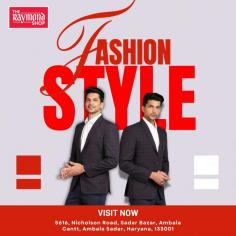 
Discover unmatched fashion and style at The Raymond Shop in Ambala Sadar. Offering a wide range of premium fabrics, sophisticated ready-to-wear outfits, and bespoke tailoring services, we cater to every occasion. From formal elegance to casual comfort and traditional charm, our expert team ensures a personalized experience. Redefine your wardrobe with timeless fashion at The Raymond Shop!