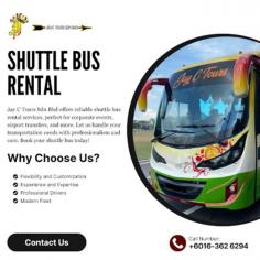 A Trustworthy Shuttle Bus Rental


Have the flexible, safest, the easiest travel by reserving rides of Jay C Tours, the best travel solution for transportation. To read our published blog: https://jayctours.wordpress.com/2024/11/29/a-trustworthy-shuttle-bus-rental/

Visit our website today at: https://jayctours.com.my/services/shuttle-bus-rental/