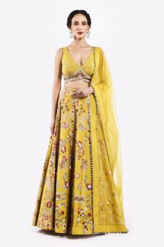 Designer Organza Lehenga -
Elevate your festive and wedding look with our designer organza lehenga, a perfect blend of elegance and charm. Featuring lightweight, sheer fabric with intricate embellishments, the designer organza lehenga exudes sophistication and grace. Ideal for weddings, receptions, or special occasions, it promises to make you stand out effortlessly. Check out https://www.onaya.in/categories/lehenga