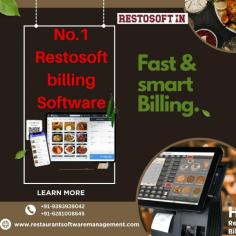 No.1 Restosoft Billing Software