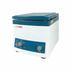 Labnic Hematocrit Centrifuge operates at a maximum speed of 12,000 rpm. It achieves an RCF of 15,300 × g and holds 24 capillary tubes (ø 1.5 × 75 mm). With a 0-30 minute timer, it precisely measures blood cell values and separates micro amounts of blood or solutions.