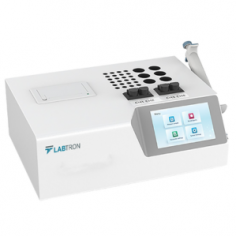 Labtron Semi-Automatic Coagulation Analyzer features multiple test channels, optical colorimetry, rapid detection, and minimal sample usage. It includes pre-incubation positions, a built-in printer, touchscreen display, LIS compatibility, and large data storage for efficient patient diagnostics.