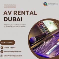 Lighting, Sound, and More Professional AV Rentals Dubai

Looking for reliable AV Rental Dubai services? VRS Technologies LLC offers professional lighting, sound systems, and advanced AV equipment to make your events unforgettable. Call us today at +971-55-5182748 for expert support and affordable solutions.

Visit: https://www.vrscomputers.com/computer-rentals/audio-visual-rental-in-dubai/