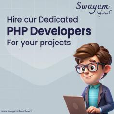 Swayam Infotech is the leading PHP Web Development Services Company in India. We have a successful track record of PHP web & application development. We have a successful track record of PHP web & application development. We are a PHP software and web application development company. We give the best custom PHP Web development services. Improve your online presence with our comprehensive PHP solutions for efficiency, scalability, and innovation.
https://www.swayaminfotech.com/services/php-development/
