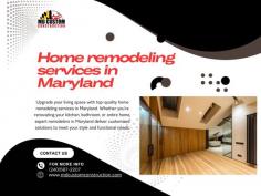 Upgrade your living space with top-quality home remodeling services in Maryland. Whether you’re renovating your kitchen, bathroom, or entire home, expert remodelers in Maryland deliver customized solutions to meet your style and functional needs. From design to completion, trust professional home remodeling services to enhance your property’s value, comfort, and appeal.