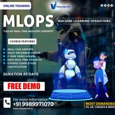 Visualpath provides industry-leading MLOps Training in Hyderabad, designed and taught by seasoned experts for immersive, hands-on learning. Our Machine Learning Operations whether you're in the USA, UK, Canada, Dubai, or Australia, you can access our course from anywhere in the world. Just contact us today at +91-9989971070 Visit https://www.visualpath.in/mlops-online-training-course.html  WhatsApp: https://www.whatsapp.com/catalog/919989971070/ Visit Blog: https://visualpathblogs.com/ 