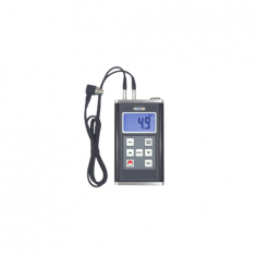 Testoz Ultrasonic Thickness Gauge T measures material thickness and sound velocity with precision. Features include a wide measurement range, bidirectional measurement, a large LCD for real-time monitoring, and reliable operation across diverse temperature ranges.
