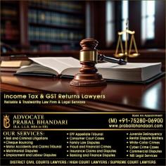 Income Tax & GST Returns Advocates Lawyers in Ludhiana Punjab +91-75280-06900 https://www.praballbhandaari.com