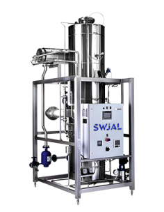 Swjal is leading Pure / Clean Steam Generator manufacturer in Mumbai, India. Pure Steam Generator systems, also known as Clean Steam Generator Systems, are specialized setups that produce steam of exceptionally high purity for Phamacuitical and Biotech Industry. These systems produce steam that is free from impurities and contaminants, making it ideal for sterilization and cleaning processes (CIP/SIP) because it minimizes the risk of contamination in sensitive products in industries like pharmaceuticals, biotechnology, food processing, and even water treatment industries.