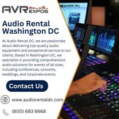 Our audio rental services in Washington DC
provide top-quality equipment to help make your
event a success. With a focus on reliability and
exceptional sound quality, we’re your go-to choice
for audio rentals in the DC area.