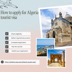 Are you planning a trip to Algeria? Discover how to apply for Algeria tourist visa with ease. Gather the necessary documents, complete the application form accurately, and follow the straightforward steps to obtain your eVisa. It’s a hassle-free process that ensures you’re all set for your adventure. Get ready to explore Algeria without any worries