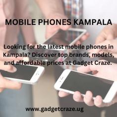 Looking for mobile phones in Kampala? Explore a wide range of smartphones, including top brands like Samsung, Apple, and Huawei. Whether you're after the latest model or a budget-friendly option, you’ll find great deals and reliable delivery services to meet your needs at leading local stores and online shops.