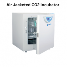 Labnics Air Jacketed Carbon Dioxide Incubator ensures precise temperature stability of plus or minus 0.1 degrees Celsius. It restores carbon dioxide to 5 percent in 3 minutes, maintains plus or minus 0.3 degrees Celsius uniformity at 37 degrees Celsius, and offers humidity through natural vaporization.
