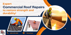 Protect your commercial property with professional commercial roof repairs from RSH Commercial Roofing Experts. Our skilled team delivers high-quality repairs to restore strength, durability, and reliability, ensuring your roof stands the test of time and the elements. Contact us at (469) 290-2585 or Visit - https://rshroof.com/roof-repair-services