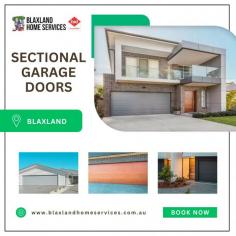 Upgrade your home with premium sectional garage doors from Blaxland Home Services. Sleek, durable, and space-saving. Contact us today!