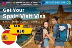 If you're planning a trip to Spain, Regal Dubai Travel Agency is here to simplify the visa process for you. With over 12 years of expertise in securing Spain visas for UAE residents, we ensure a smooth and stress-free experience. https://www.regaltoursuae.com/spain-visa-from-dubai/