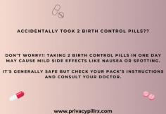 2 Birth Control Pills At A Time