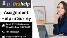 Assignment Help in Surrey

Struggling with assignments at the University of Surrey? Our UK university assignment help is here to guide you! We provide expert assistance for essays, dissertations, coursework, and research projects tailored to meet the University of Surrey’s academic standards. Our team of professional writers ensures plagiarism-free, well-researched content delivered on time. Whether you're facing tight deadlines or complex topics, we’ve got you covered. With affordable pricing, 24/7 support, and a commitment to excellence, we help students achieve academic success with ease. Don’t let assignments stress you out—contact our trusted UK university assignment help service today and excel in your studies!
https://www.thetutorshelp.com/assignment-help-in-surrey.php

