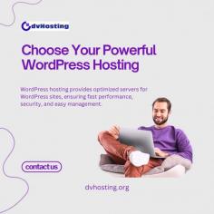 Experience fast, secure, and reliable WordPress hosting with DVHosting. Optimized performance, seamless management, and expert support to grow your site effortlessly.