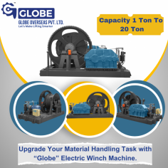 Established in 1995, Globe Overseas Pvt. Ltd. has been a pioneer in the material handling equipment industry, delivering innovative solutions tailored to diverse industries globally. We specialize in designing, manufacturing, and distributing premium-grade equipment such as Chain Pulley Blocks, EOT Cranes, Electric & Chain Hoists, Electric Winch Machines, Monorail Travelling Trolleys, and Jib Cranes Etc. 
https://liftingmachines.in/