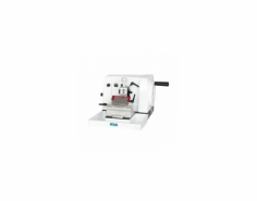 Labtro Rotary Microtome features advanced manual operation with a blade holder base offering front and back movement for fast and effortless trimming. Its specialized blade holder ensures high quality and efficient sectioning, enhancing productivity and accuracy.