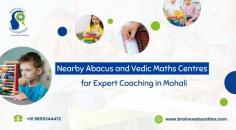 Discover the best Abacus and Vedic Maths classes near you in Mohali. At BrainEx Education, we offer expertly designed Abacus classes to enhance mental arithmetic skills and boost cognitive development for students of all ages. Our Vedic Maths courses simplify complex mathematical problems, fostering quick mental calculations and deeper understanding. Whether you're searching for "Abacus centres near me" or "Vedic maths classes near me," BrainEx Education provides personalized coaching to help students excel in academics and competitive exams. Our experienced instructors use innovative teaching methods to make learning fun and effective. Join our Abacus and Vedic Maths centre in Mohali and give your child the skills they need to succeed. Enroll today and take the first step towards academic excellence with BrainEx Education!