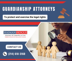 Experienced Guardianship Law Attorneys

Our guardianship attorneys provide compassionate legal guidance, ensuring the protection and care of vulnerable individuals. We advocate for the best interests of your loved ones.  For more information, mail us at info@haimanhogue.com.