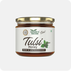 Discover the health benefits of Tulsi Honey with Nature’s Nectar. Infused with the goodness of holy basil, this natural honey boosts immunity, aids digestion, and soothes your throat. Pure and nutrient-rich, it’s perfect for a healthier lifestyle. Add sweetness and wellness to your day! Visit - https://www.natures-nectar.com/products/raw-tulsi-honey-400g
