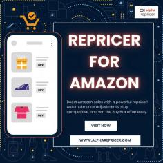 Increase your Amazon sales effortlessly with the best repricer for Amazon. This powerful tool ensures your product prices remain competitive, helping you win the Buy Box and attract more customers. A reliable repricer for Amazon adjusts your pricing strategy in real time, maximizing profits while staying ahead of competitors. Streamline your sales today with this essential tool!