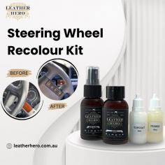 Restore your steering wheel’s original charm with Leather Hero’s Steering Wheel Repair & Recolour Kit. Perfect for scratches, cracks, or faded color. Easy-to-use and designed for a flawless finish. Transform your wheel and drive in style. Get yours today with Leather Hero – trusted for premium leather care!

Buy Now: https://leatherhero.com.au/products/steering-wheel-kit?variant=40920857936023