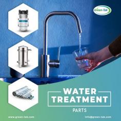 Water Treatment Parts at Green-Tak optimize system performance through the provision of a rich offering of superior parts. Our product range includes UV sterilizers, robust filter housing, and efficient RO membranes that will help you achieve the best results in water treatment.