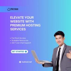 Take your website to the next level with TSOHost's premium hosting solutions. Fast, secure, and reliable hosting to ensure top-tier performance and growth.