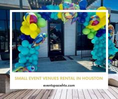 Looking for small event venues rental in Houston? Event Space Unlimited offers elegant and versatile spaces perfect for intimate gatherings, birthday parties, corporate events, or special celebrations. Our venues are equipped with modern amenities to ensure a seamless and memorable experience for you and your guests. Conveniently located in Houston, we provide flexible rental options tailored to meet your event's needs. Let us help bring your vision to life with our exceptional service and stylish spaces.