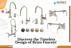 Discover the Timeless Design of Brizo Faucets! 

 Discover the timeless design of Brizo faucets at George's Showroom! These elegant, high-quality faucets combine style and functionality, adding a sophisticated touch to any bathroom or kitchen. Visit us today to explore the wide range of Brizo faucets and elevate your home with premium quality. Customer satisfaction is guaranteed!

Visit us- https://www.georgesshowroom.com/Brizo-v1.htm