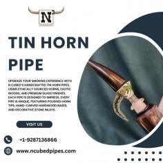 Upgrade your smoking experience with N Cubed’s handcrafted tin horn pipes. Using ethically sourced horns, exotic woods, and premium glass finishes, each pipe is designed to impress. Every pipe is unique, featuring polished horn tips, hand-carved hardwood bases, and decorative stone inlays. Shop now!
