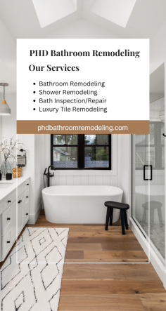 Ultimate Bathroom Transformation Guide: PHD Bathroom's Professional Services

Transform your bathroom into a luxurious sanctuary with PHD Bathroom Remodeling, your trusted renovation experts in Loganville and Northeast Atlanta! Our comprehensive infographic showcases our complete range of professional services, innovative design solutions, and expert renovation process. Whether you're planning a full remodel or targeted upgrades, this visual guide will help you understand every aspect of your bathroom transformation journey.
