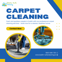 Find top-notch carpet cleaning services in Dublin at Dublin Sofa Cleaning. We can remove most types of stains from all types of carpets. Older stains or coffee/tea stains might not be removed in full. But in any case, we can improve the look. Contact us today for a free price quote for a healthier, cleaner home!