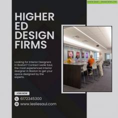 In order to promote cooperation, creativity, and academic achievement, higher education facilities must be well-designed. Prominent design firms are transforming campuses by developing spaces that uplift students, assist instructors, and adjust to the evolving demands of education.
One well-known company that specialises in designing for higher education is Leslie Saul & Associates. Their team has decades of experience designing creative venues that improve community involvement and education. 
Visit on site: https://lesliesaul.com/