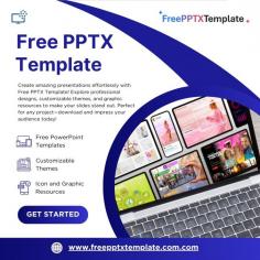 Create stunning presentations with ease! Free PPTX Template offers a wide selection of professionally designed, customizable PowerPoint templates for businesses, educators, and creatives. Whether you need a sleek corporate deck, educational slides, or creative visuals, our templates save time and elevate your work. Free PPTX Template ensures your presentations are visually appealing and impactful. Download now to impress your audience and make every slide memorable! Visit us - www.freepptxtemplate.com